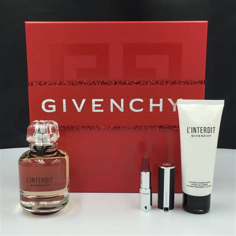 givenchy l'interdit sample|givenchy l'interdit gift set boots.